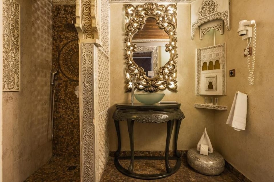 Suite, Terrace (Casablanca Sensual) | Bathroom | Free toiletries, hair dryer, bidet, towels