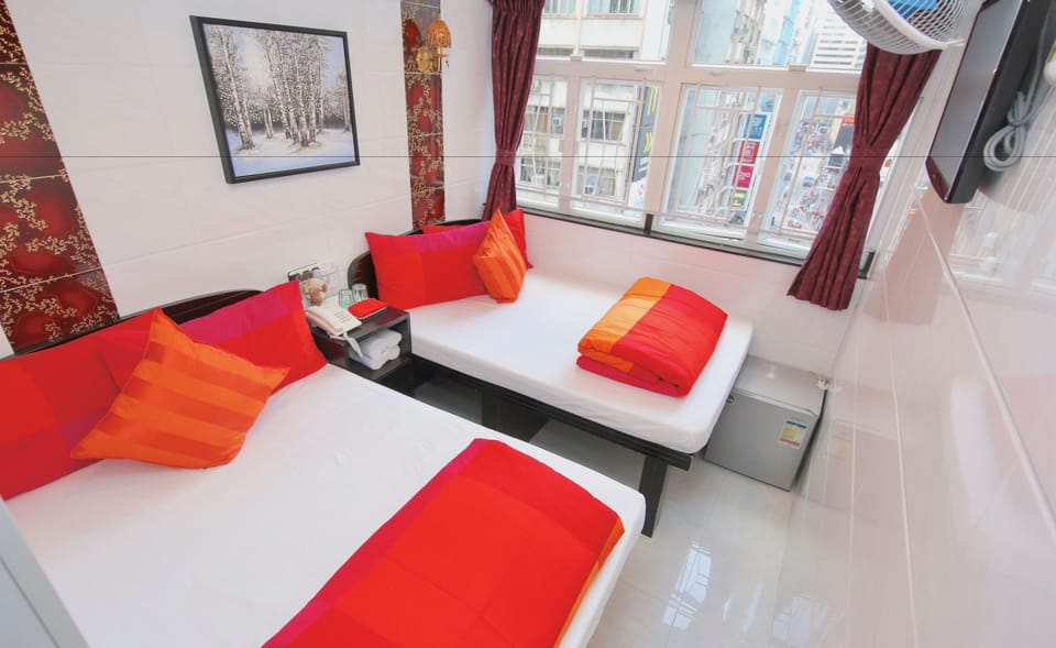 Free WiFi, bed sheets
