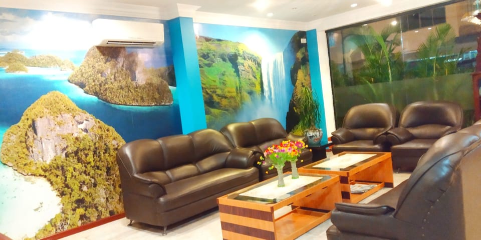 Lobby sitting area
