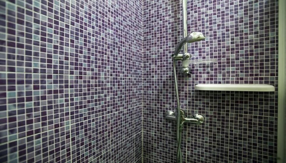 Panoramic Suite, Connecting Rooms, Garden View | Bathroom shower