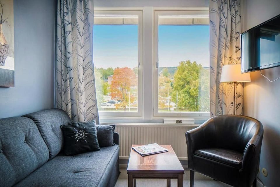 Single Room (with Sofa Bed) | In-room safe, desk, blackout drapes, iron/ironing board (on request)