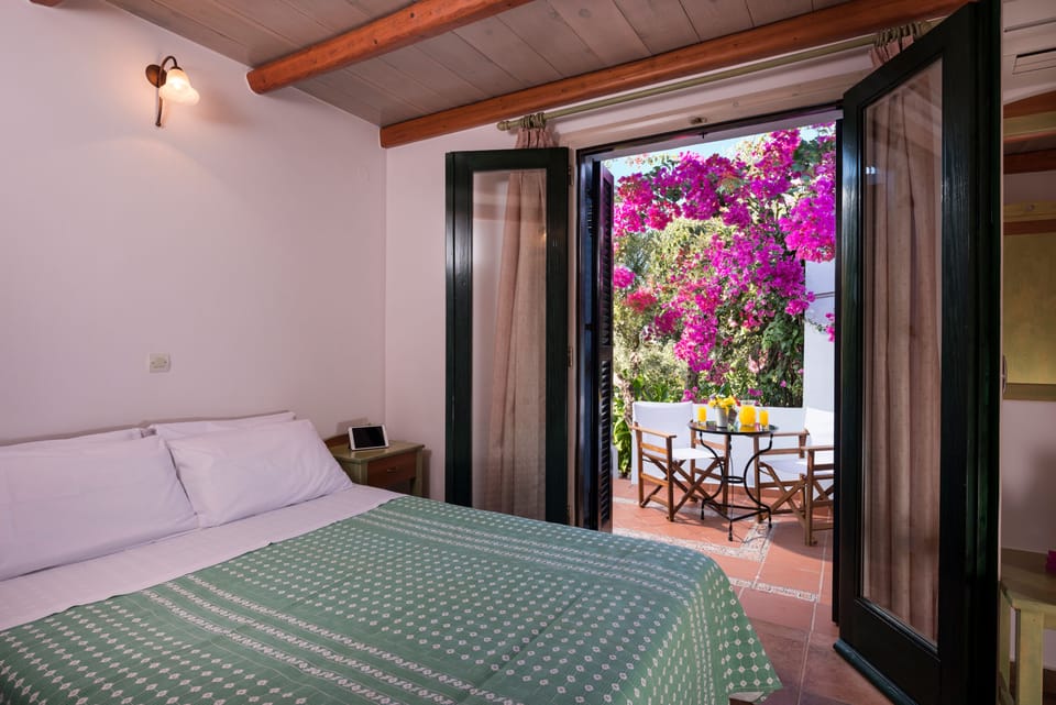 Traditional Duplex, 2 Bedrooms, Terrace, Sea View | 1 bedroom, desk, soundproofing, iron/ironing board