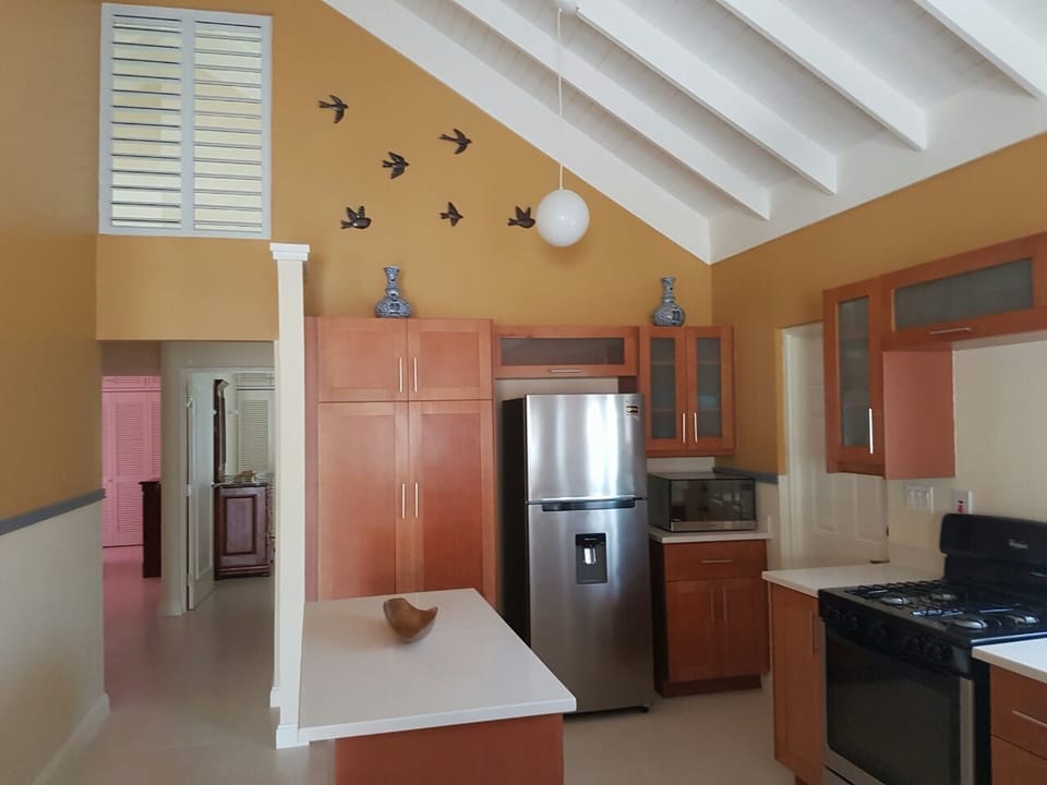 Premium Villa, 3 Bedrooms, 2 Bathrooms, Ground Floor | Private kitchen | Coffee/tea maker, full-size fridge, microwave, oven
