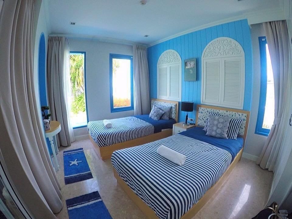 Private Beach Front Pool Villa | 2 bedrooms, blackout drapes