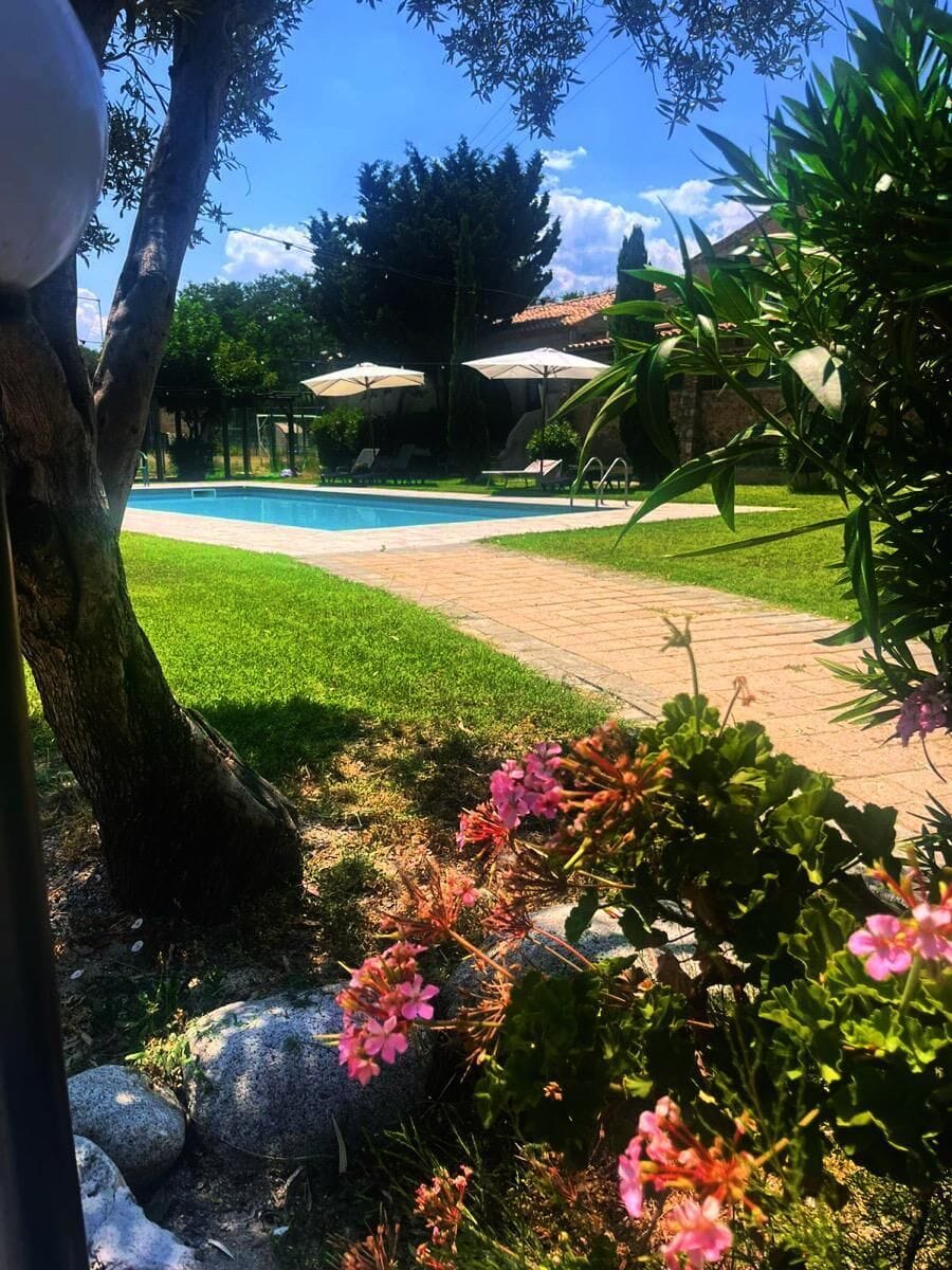 Seasonal outdoor pool