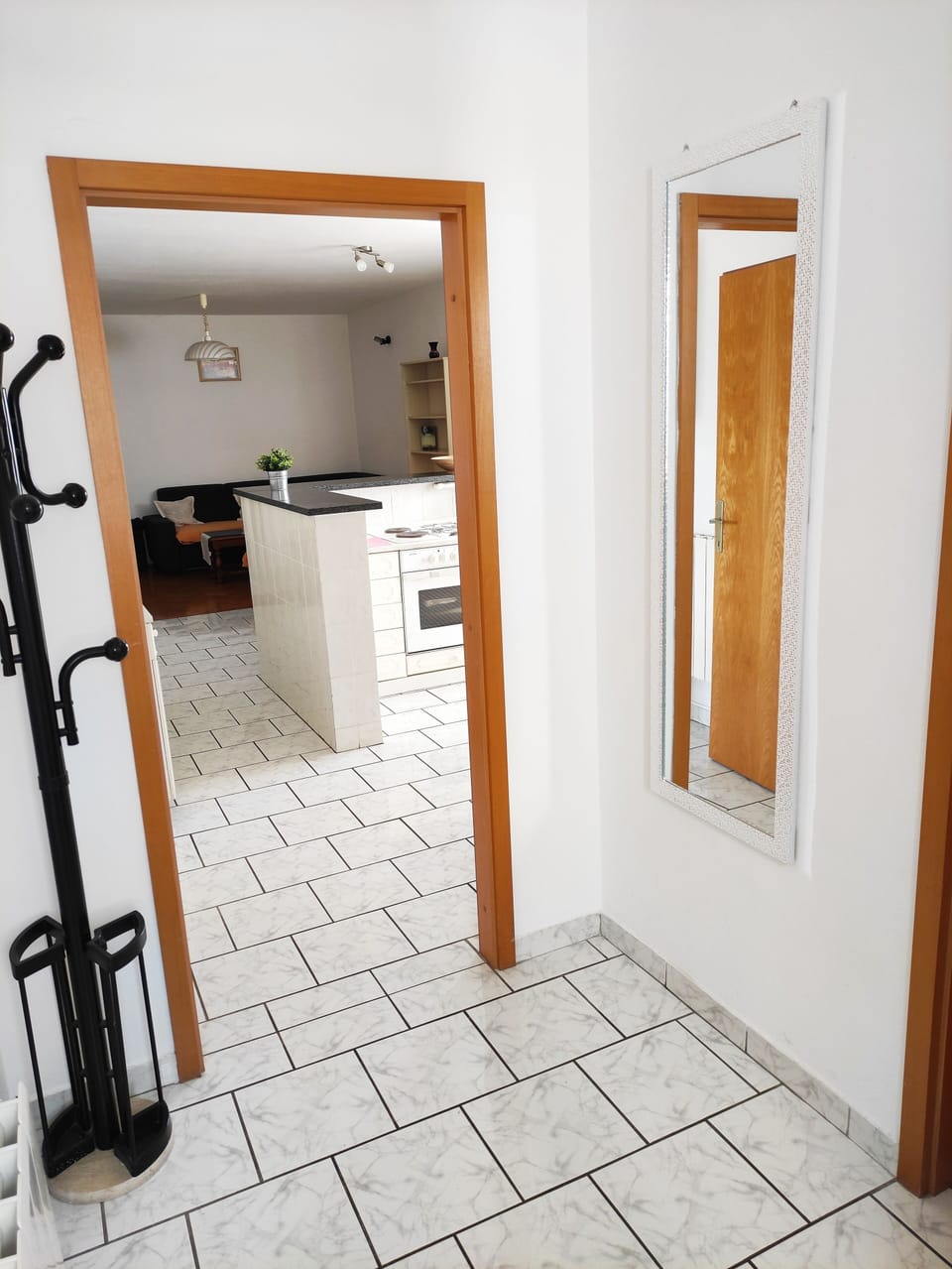 Exclusive Apartment, 2 Bedrooms, Balcony, Sea View | Private kitchen | Fridge