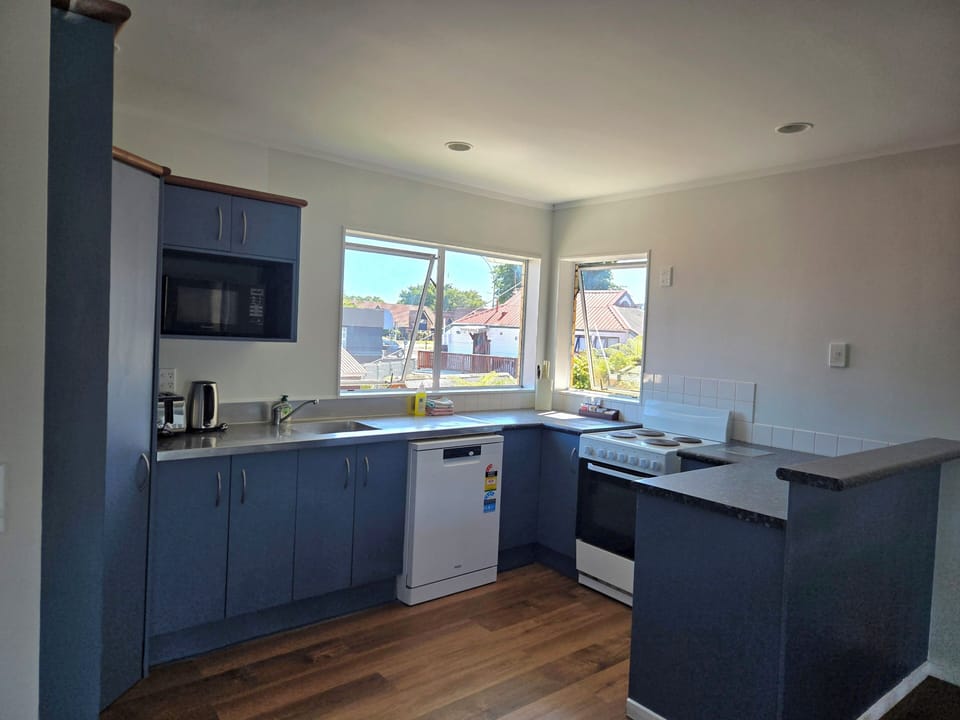 Family Apartment, 2 Bedrooms | Private kitchen | Fridge, microwave, coffee/tea maker, electric kettle