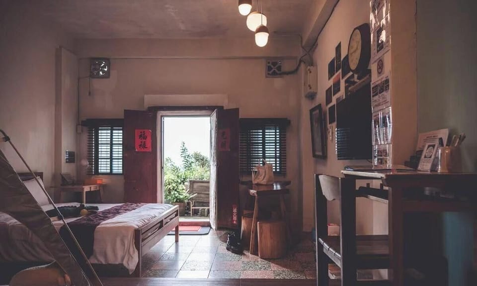 Exclusive Quadruple Room, 2 Double Beds, Patio, Ocean View | 1 bedroom, premium bedding, down comforters, Select Comfort beds