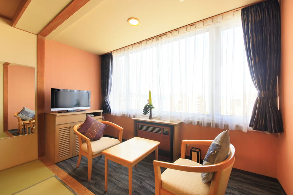 Japanese Traditional Room, Non Smoking | Down comforters, in-room safe, desk, free WiFi