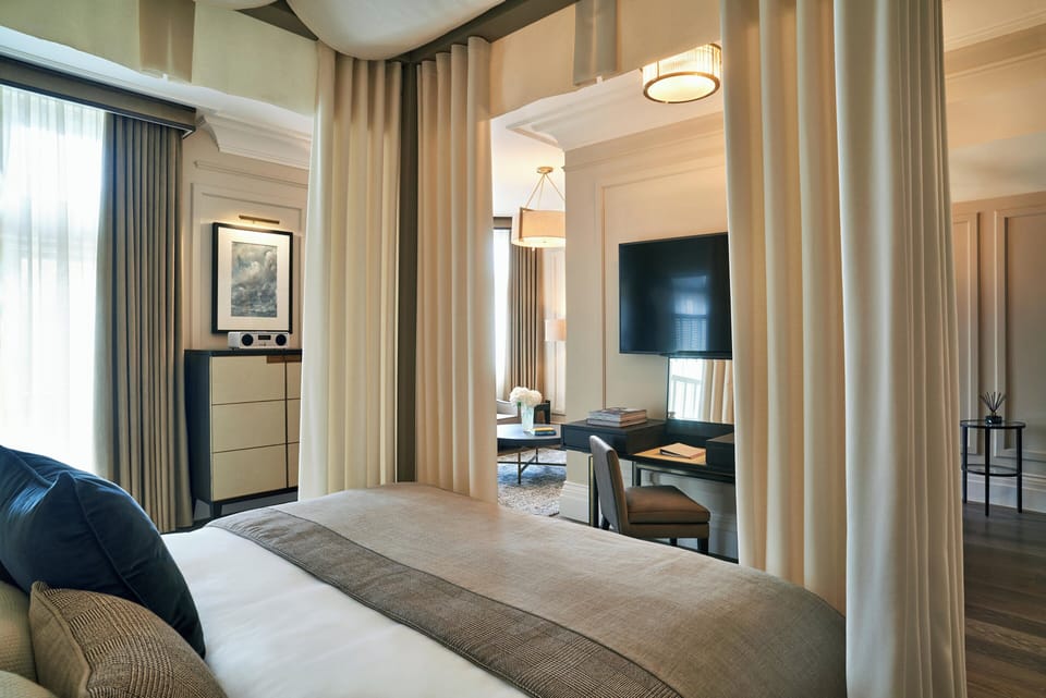 Premium bedding, minibar, in-room safe, soundproofing