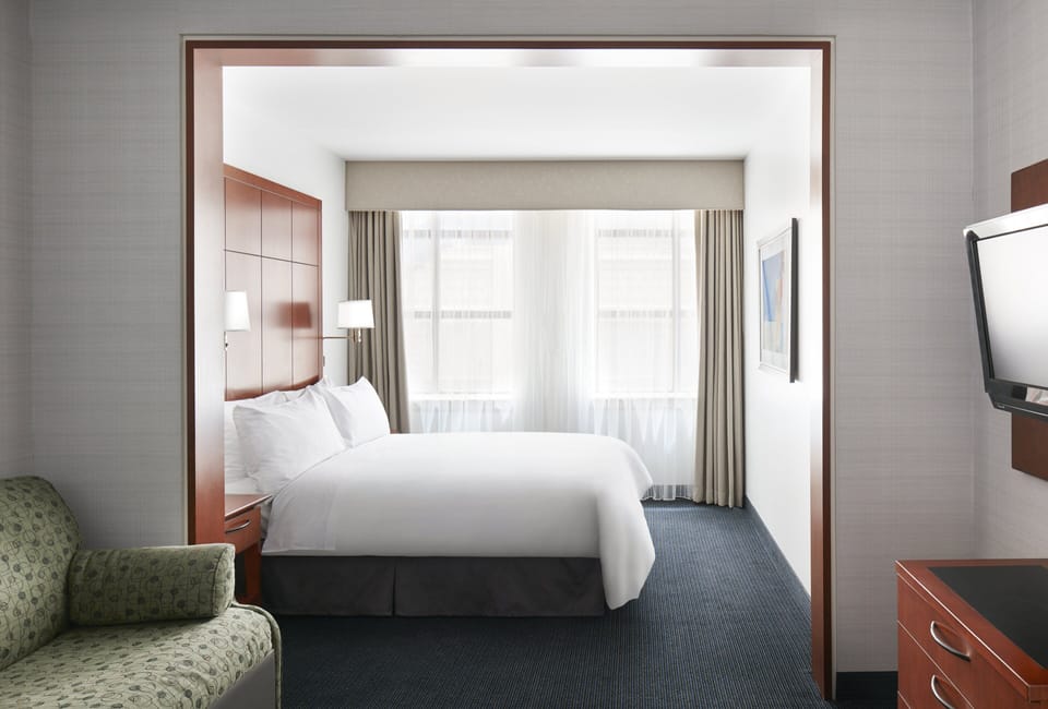 Suite, 1 Bedroom, Kitchenette (One Room) | Premium bedding, in-room safe, desk, laptop workspace