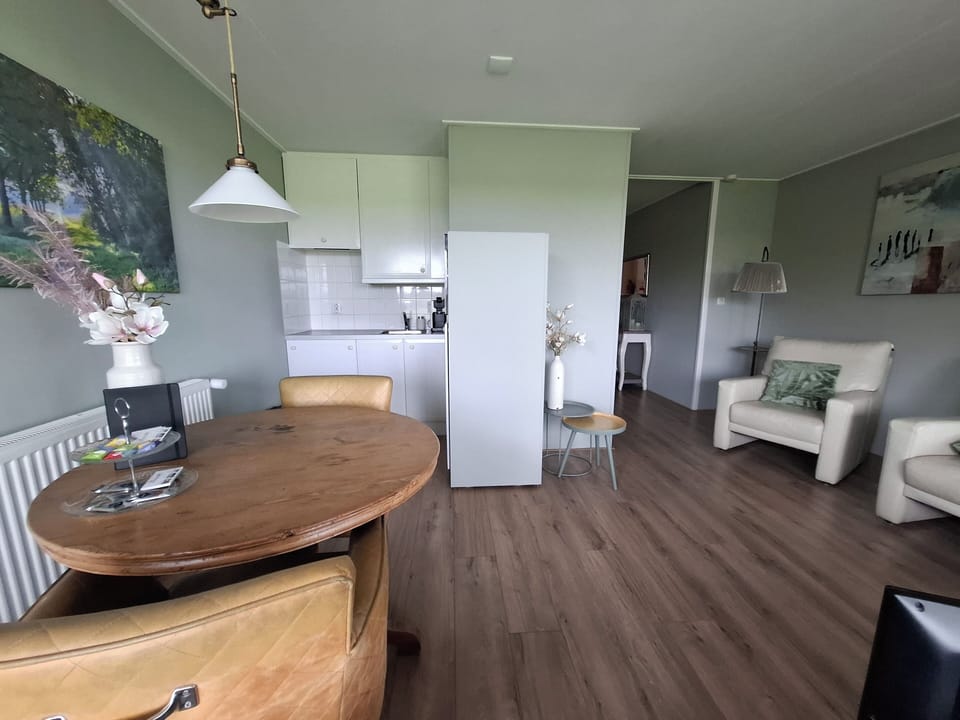 Comfort Apartment, 1 Bedroom | Private kitchen | Full-size fridge, stovetop, espresso maker, coffee/tea maker