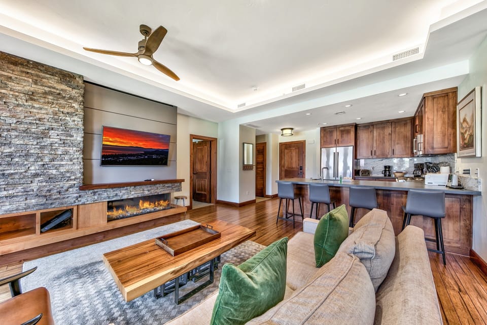 Condo, 2 Bedrooms | Living area | Flat-screen TV