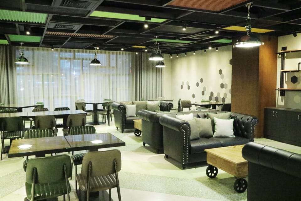 Lobby sitting area