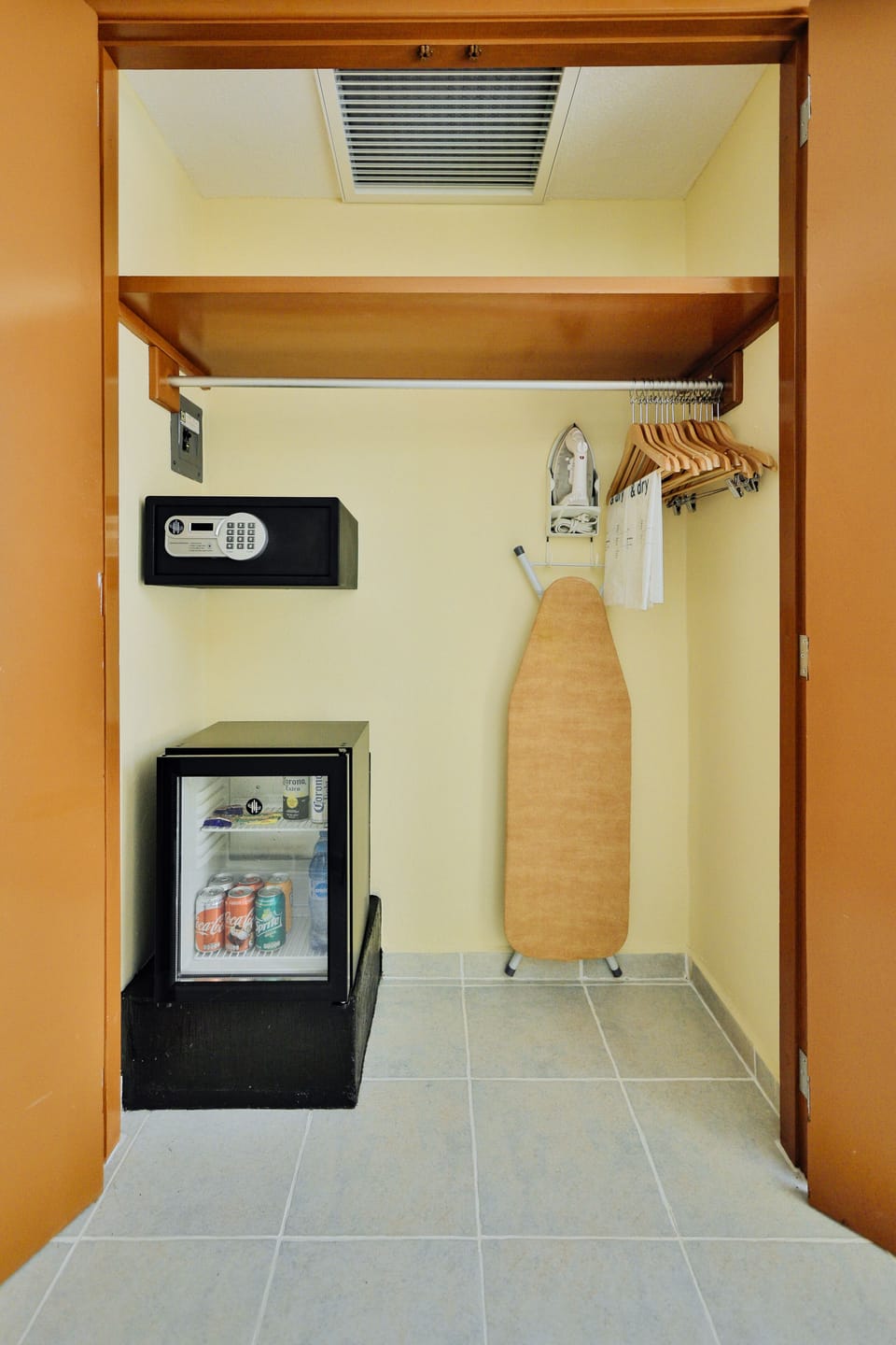 Minibar (free items), in-room safe, iron/ironing board, cribs (free)
