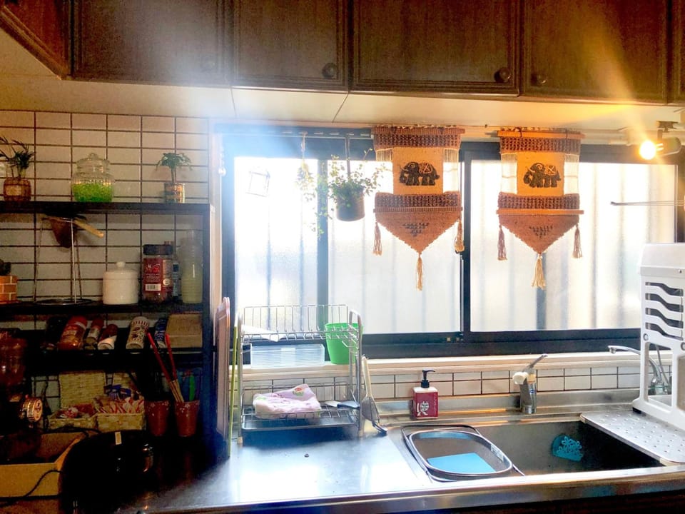 Fridge, stovetop