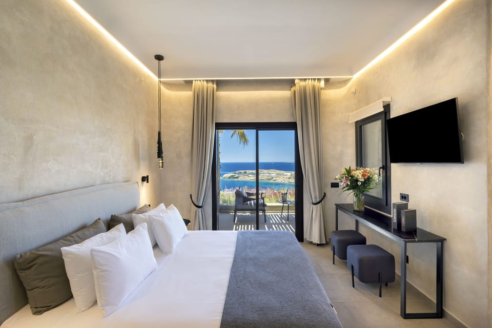 Two Bedroom Maisonette Villa with Private Pool and Panoramic Sea View | View from room