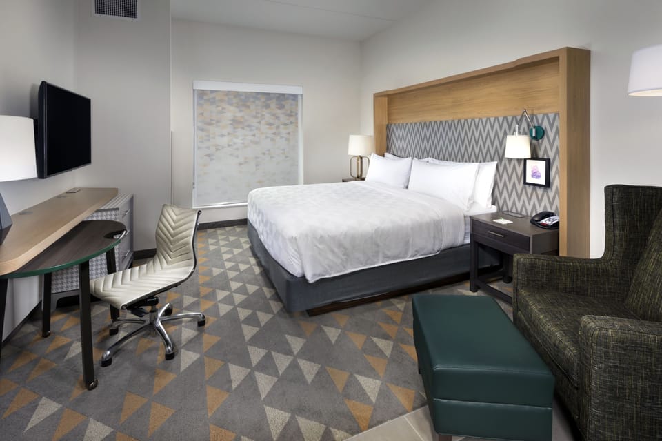 In-room safe, desk, blackout drapes, iron/ironing board