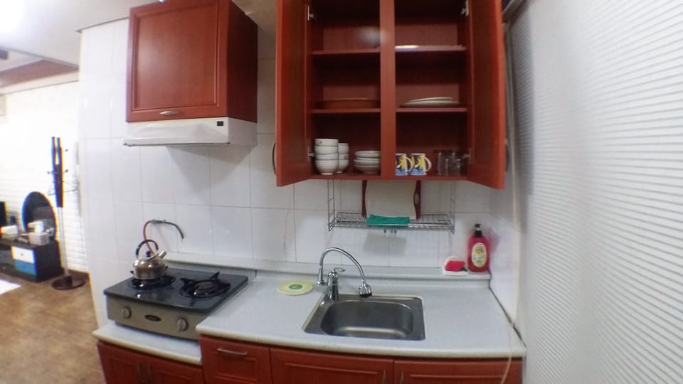 Standard Twin Room, 1 Bedroom, Ocean View | Private kitchen | Fridge, microwave, rice cooker, cookware/dishes/utensils