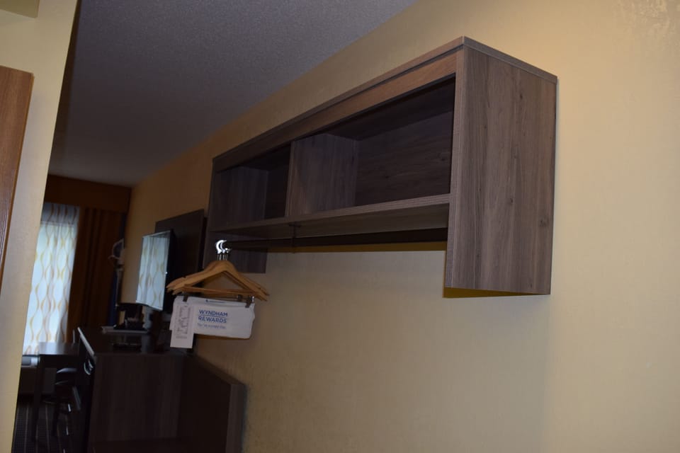 In-room safe, iron/ironing board, free cribs/infant beds, free WiFi