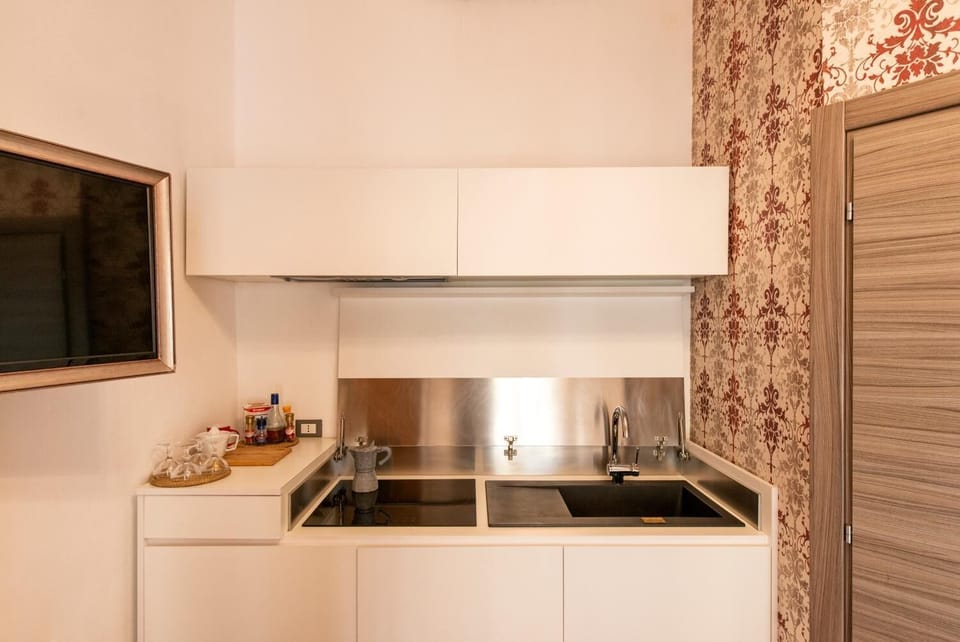 Classic Apartment, 3 Bedrooms, City View | Private kitchen | Fridge, stovetop, cookware/dishes/utensils