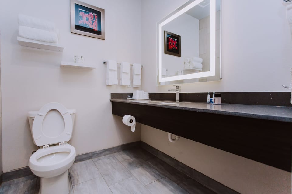 Basic Double Room, 2 Queen Beds | Desk, iron/ironing board, free wired internet, bed sheets