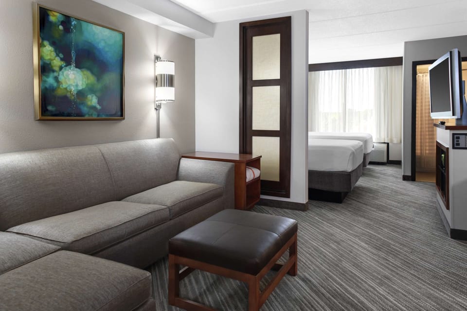 Guest Room, Room, 2 Double Beds | Premium bedding, in-room safe, desk, blackout drapes