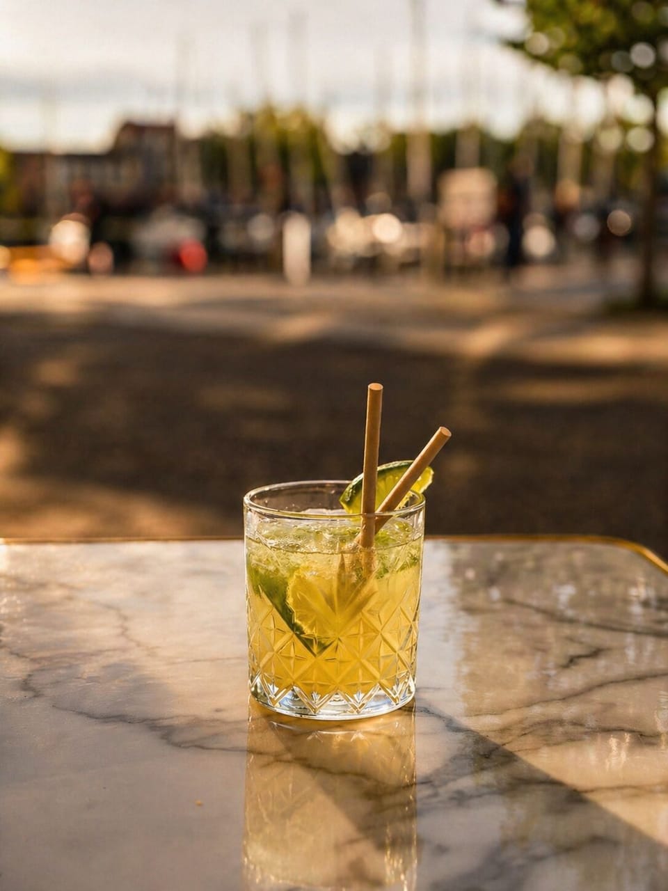 Poolside bar