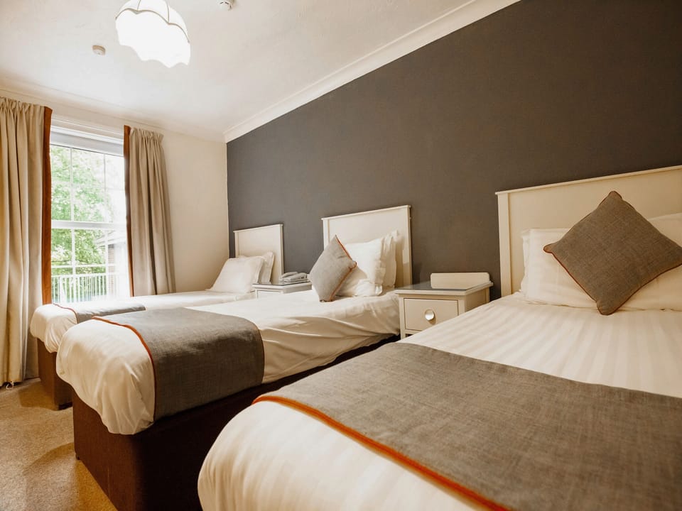 Deluxe Triple Room | Iron/ironing board, WiFi (free), bed sheets