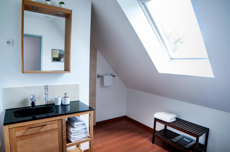 Standard Quadruple Room, Ensuite, Garden View (1) | Bathroom | Hair dryer, towels, soap, shampoo