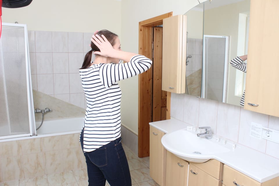 Double Room, Balcony | Bathroom | Shower, free toiletries, hair dryer, bathrobes