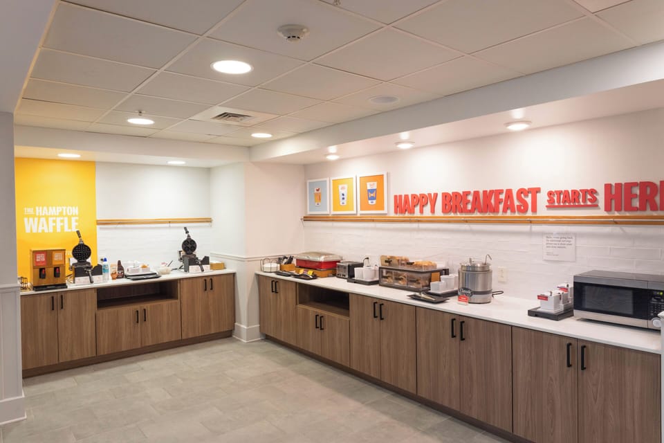 Free daily on-the-go breakfast