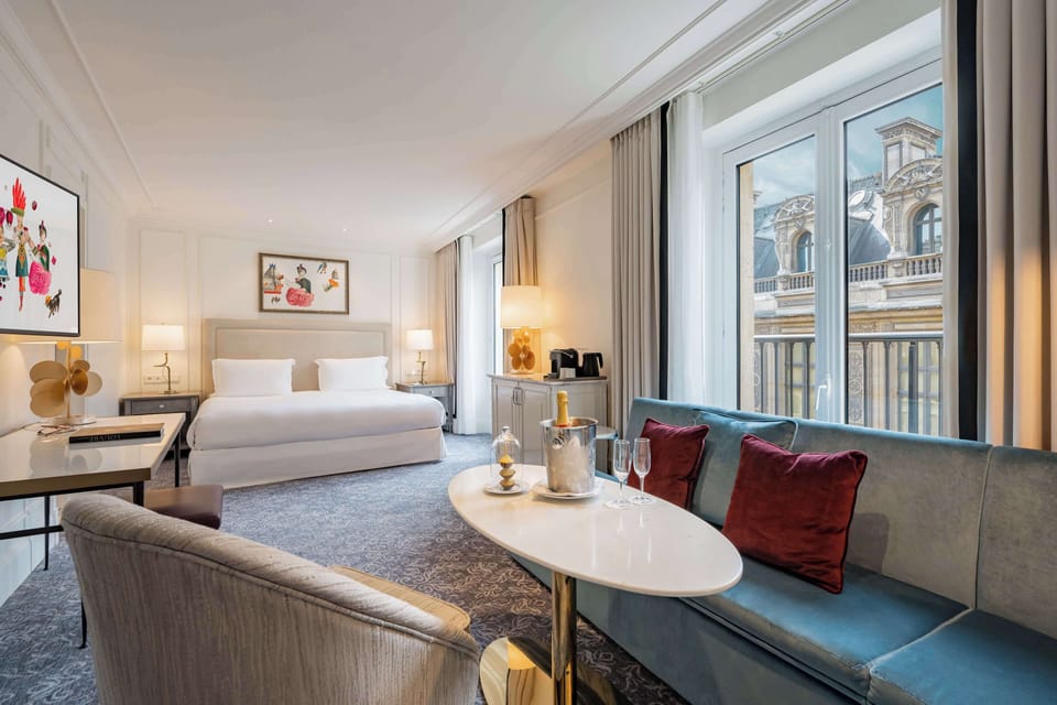 Junior Suite (View) | Premium bedding, pillowtop beds, minibar, in-room safe