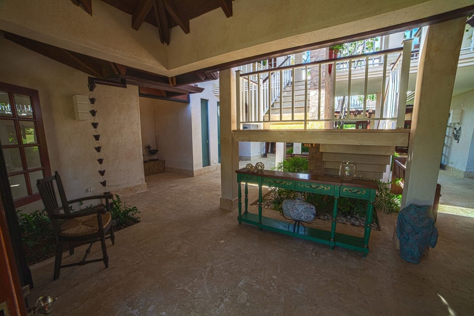 Villa | Living area | Flat-screen TV