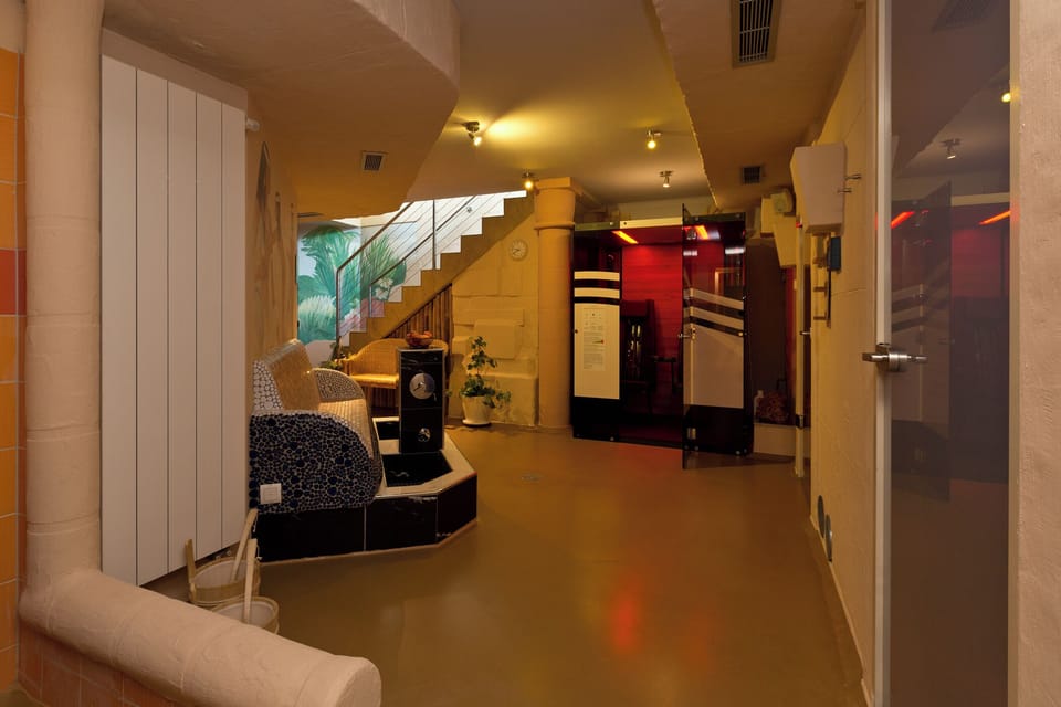 Sauna, hot stone massages, deep-tissue massages, prenatal massages
