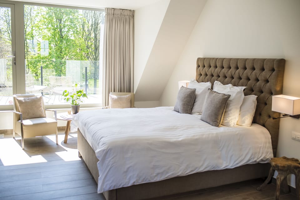 Deluxe Double Room, Garden View (Beuk) | Premium bedding, in-room safe, desk, laptop workspace