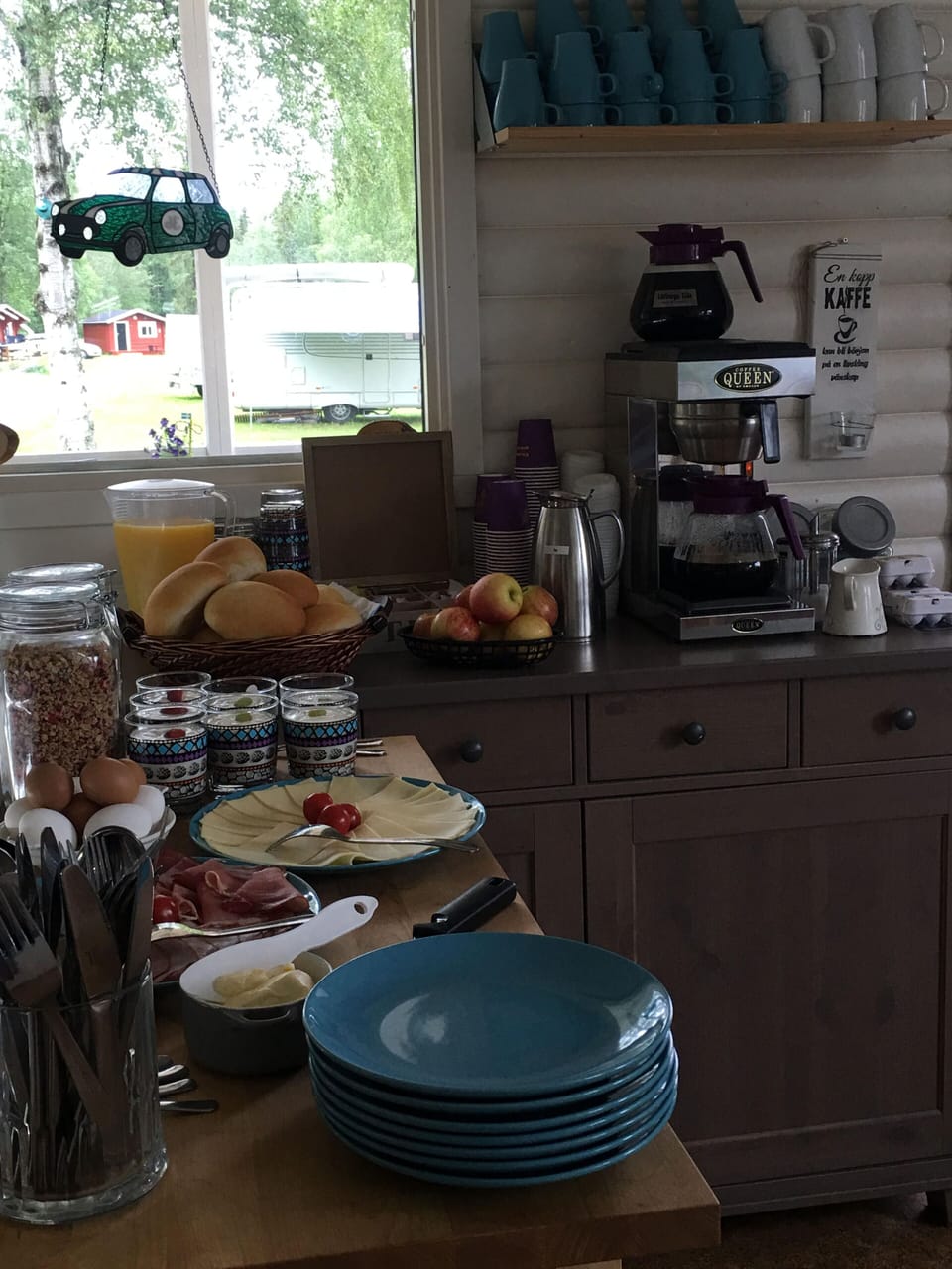 Breakfast buffet