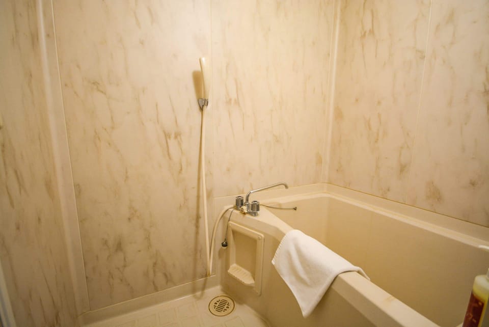 Japanese Style Room for 4 People, New Building | Bathroom | Free toiletries, hair dryer, slippers, electronic bidet