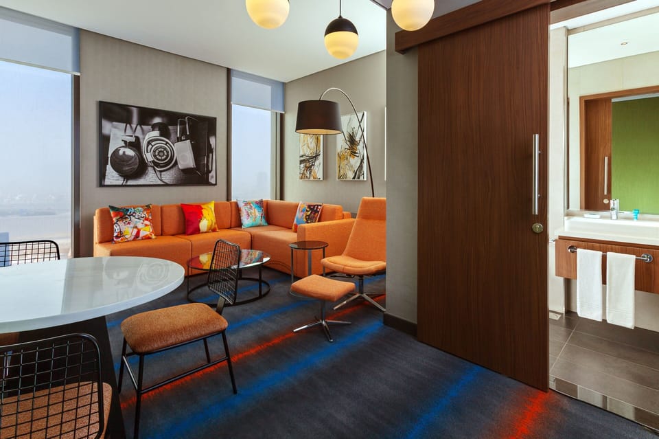 Room, 1 Bedroom (Bus: Sobha Metro, JBR, Emirates Mall) | Hypo-allergenic bedding, minibar, in-room safe, desk