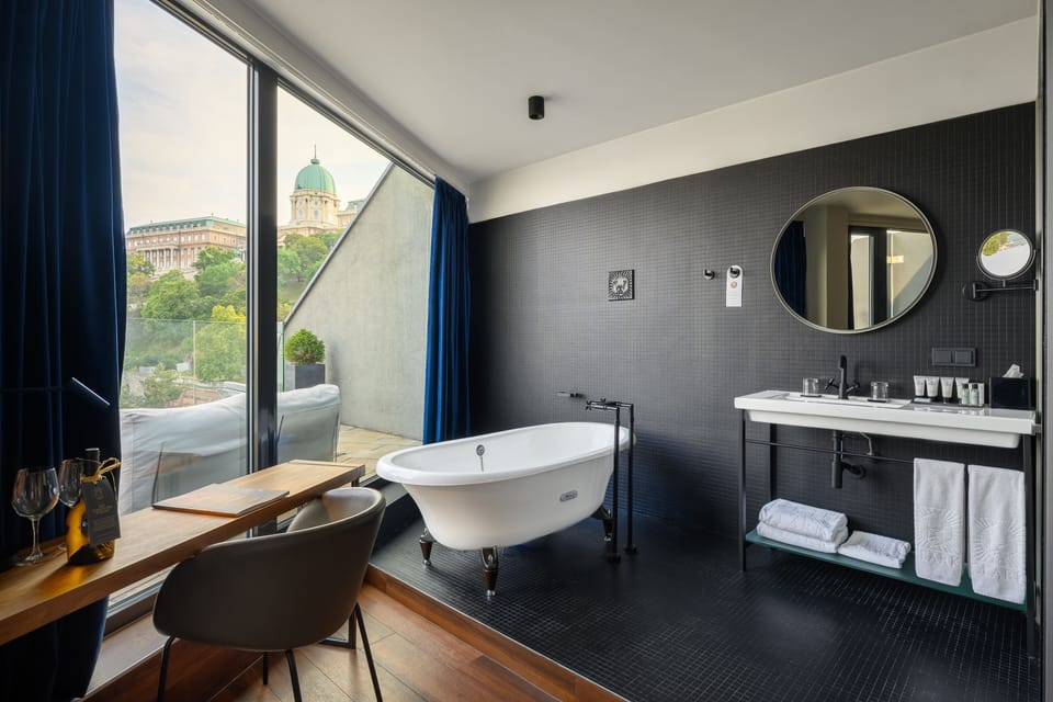 Danube Top Floor Studio - Seventh Heaven | Water view