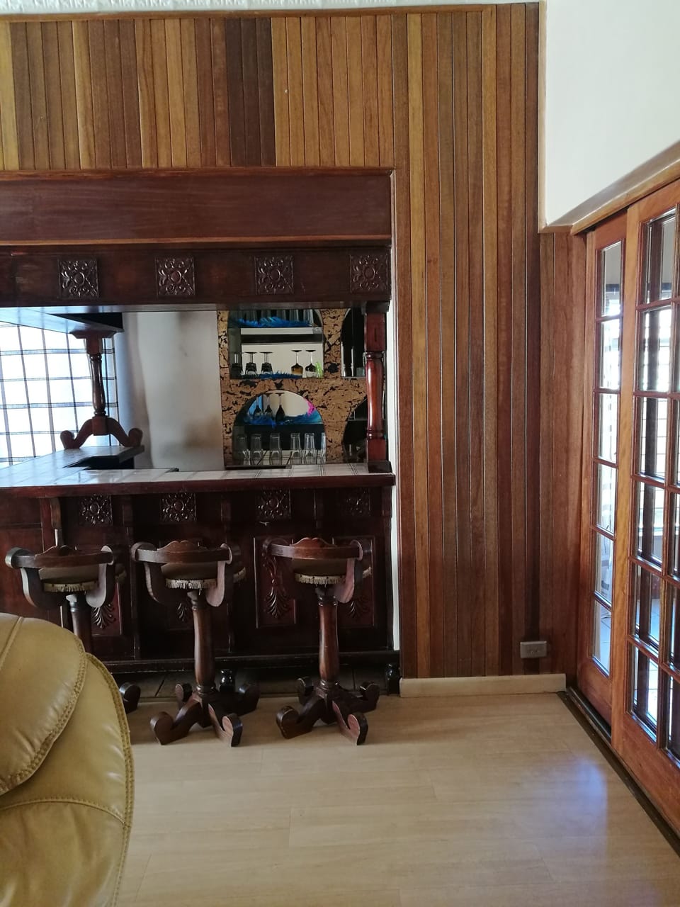 Interior entrance