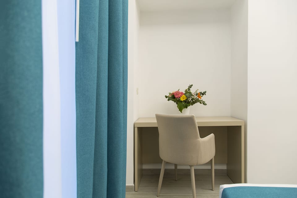 Comfort Double Room | Premium bedding, in-room safe, desk, laptop workspace