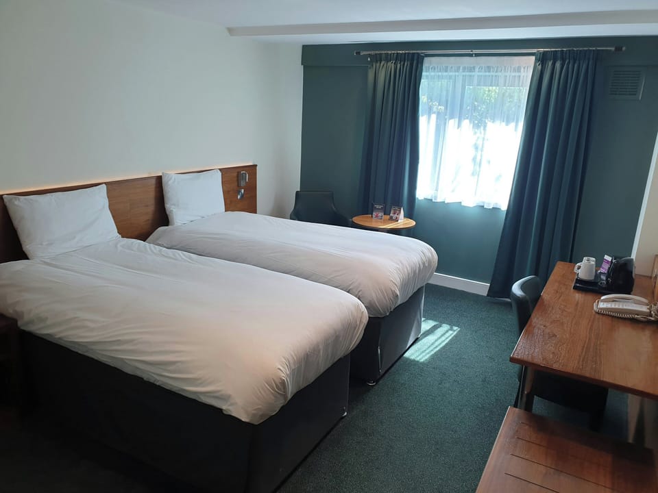 In-room safe, desk, iron/ironing board, WiFi (free)
