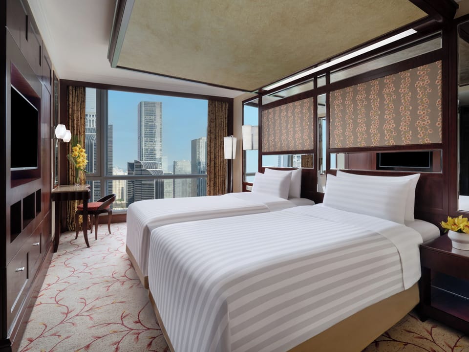 Horizon Club, Premier Room, 2 Twin Beds | Premium bedding, minibar, in-room safe, desk