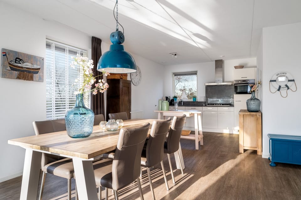 House, 3 Bedrooms (Sneekermeer 6) | Living area | Flat-screen TV