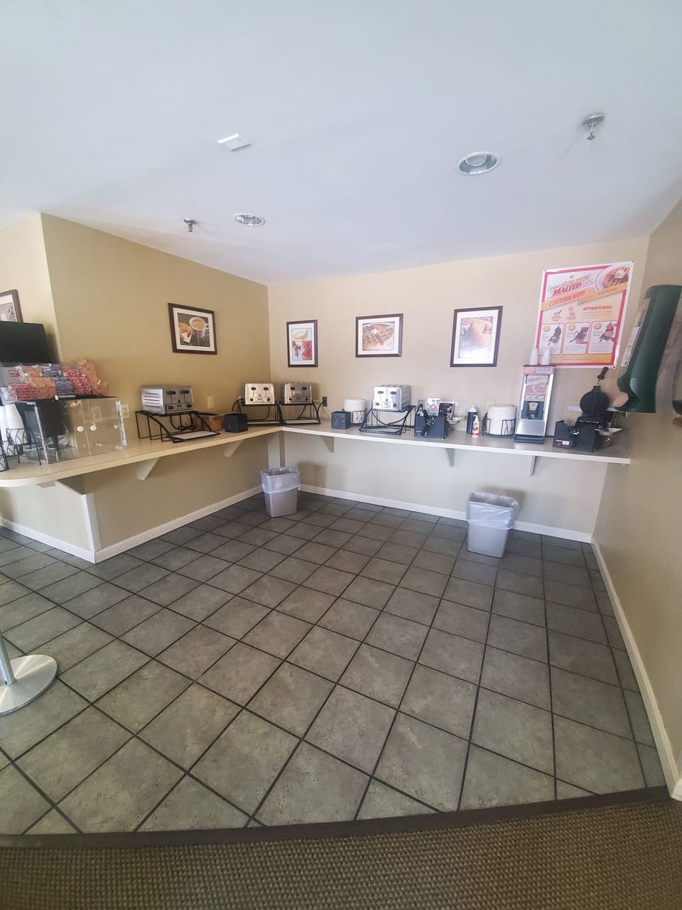 Free daily on-the-go breakfast