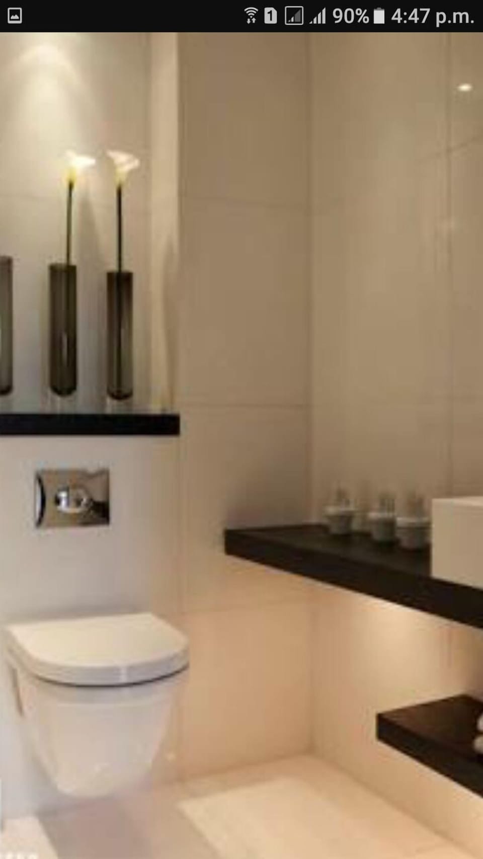 Free toiletries, towels