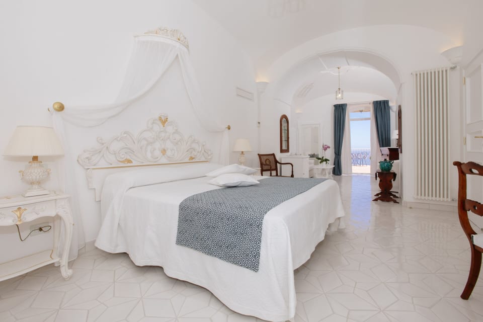 Luxury Suite, 1 King Bed, Terrace, Sea View | Premium bedding, memory foam beds, minibar, in-room safe