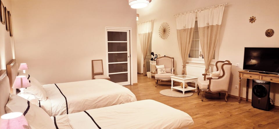 Premium bedding, memory foam beds, individually decorated