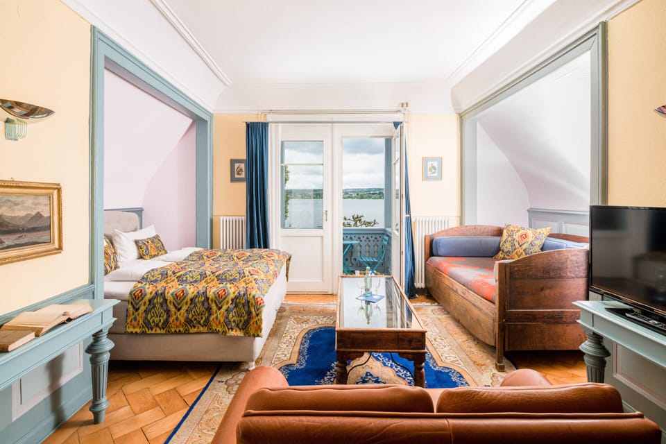 Double Room (Lakeseite) | Hypo-allergenic bedding, minibar, individually decorated
